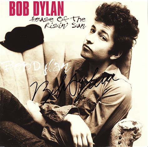 Bob Dylan Signed House Of The Rising Sun Album – Artist signed ...