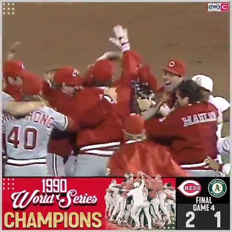 Cincinnati Reds sweep Oakland A's in 1990 World Series | The Cincinnati ...