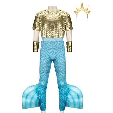 Vikidoky King Triton Cosplay Costume The Little Mermaid – VikiDoky