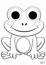 Cute Cartoon Frog Coloring Page  Free Printable Coloring Pages sketch template