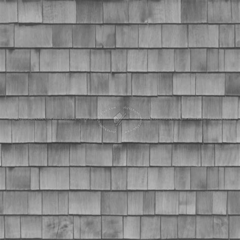 Wood shingle roof texture seamless 03868