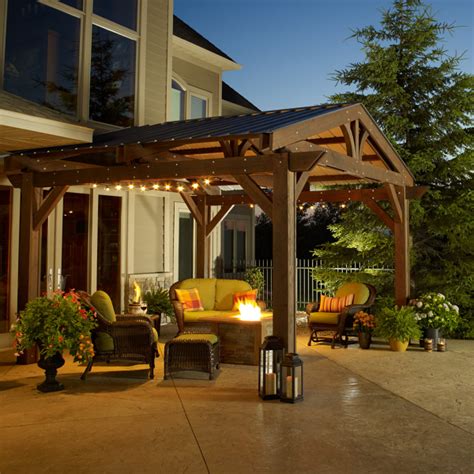 The Lodge Pergola by The Outdoor GreatRoom Company | Outdoor Rooms | Family Leisure