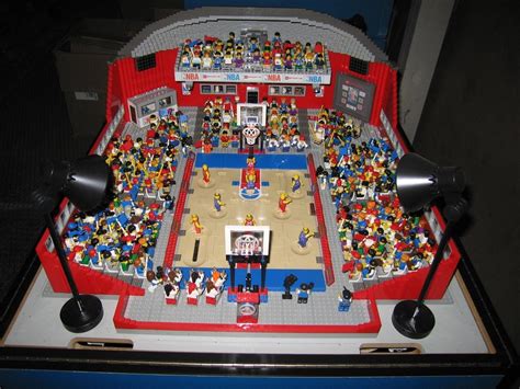 Lego Sports NBA Stadium Official Lego Display on eBay with Mechanical ...