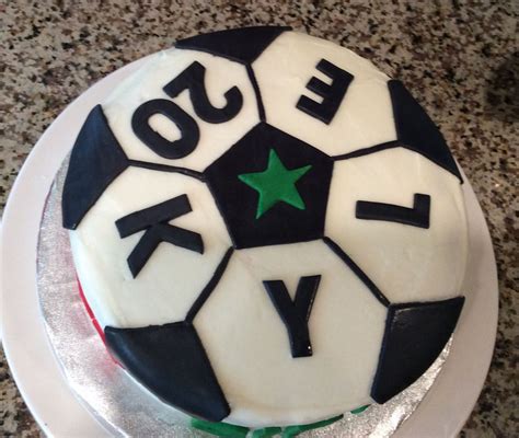 Quick Soccer Ball Cake - CakeCentral.com