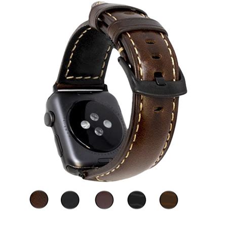 Vintage Leather Apple Watch Bands - Epic Watch Bands