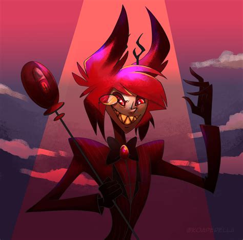 ArtStation - Alastor Hazbin Hotel