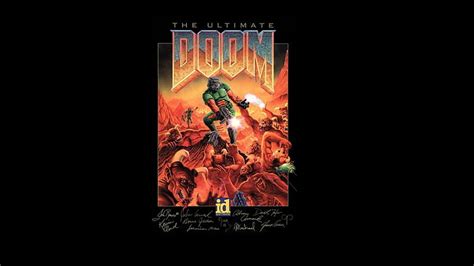 HD wallpaper: The Ultimate Doom movie poster, artwork, Doom (game), video games | Wallpaper Flare