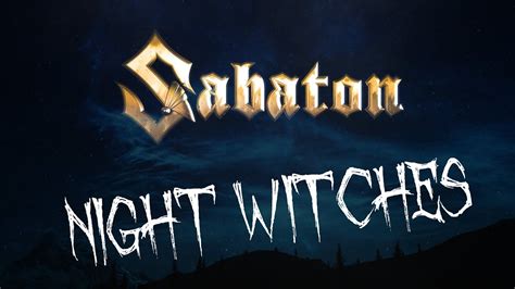 Sabaton - Night Witches (Instrumental Cover & Lyric Video) - YouTube