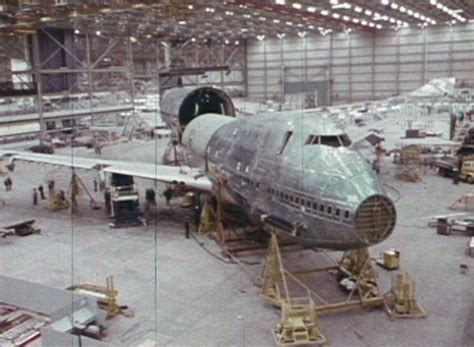 1971 - Boeing 747 being built (Boeing film) (With images) | Boeing 747 ...