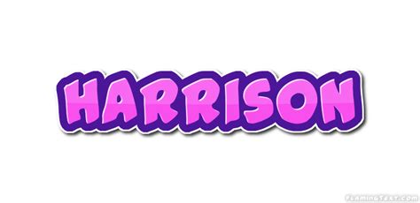 Harrison Logo | Free Name Design Tool from Flaming Text