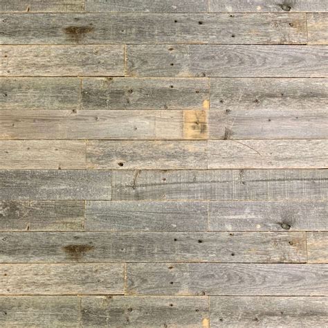 Rustic Barn Wood Wall Panels | Natural Weathered Gray | Farmhouse Plan ...