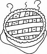 Pie Coloring Pages  Best For Kids sketch template