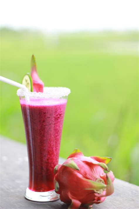 Resep Minuman Jus Buah Naga Merah - Resepustaka