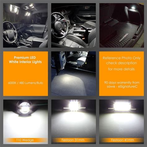 Toyota Tacoma Interior LED Lights - Dome & Map Lights Package Kit for – SAWE Lighting