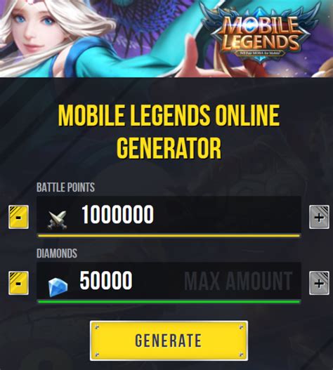 Mobile Legends Diamond Generator | Tool hacks, Mobile legends, Android hacks