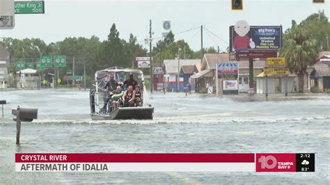 Airboat rescues happening in parts of Crystal River following Hurricane ...