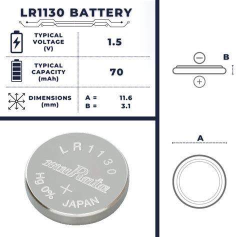 LR1130 Battery | Size, Voltage, Capacity, Advantage & Uses