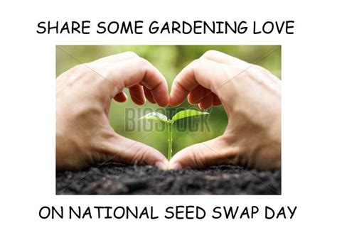 National Seed Swap Day January card #Ad , #Affiliate, #Swap, #Seed, # ...