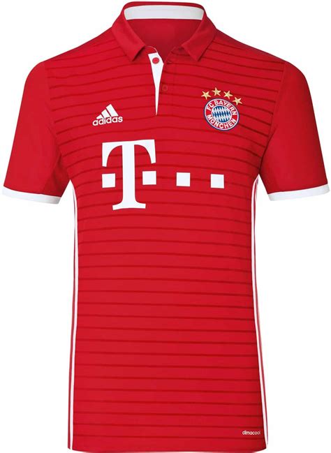 Le maillot domicile 2016-2017 du Bayern Munich par adidas