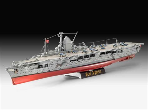 German Aircraft Carrier GRAF ZEPPELIN (1:720) Plastic Model Kit 05164 - Revell | Car-model-kit.com