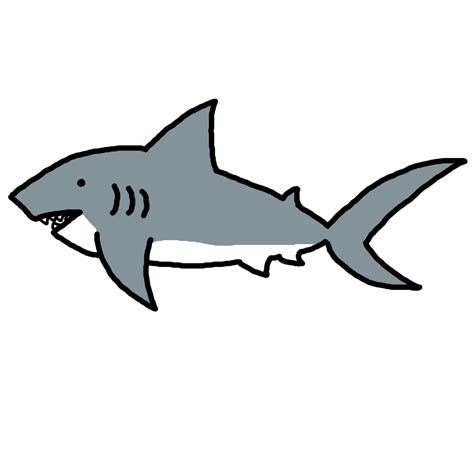 Shark fin shark clipart outline clipartfest fin - WikiClipArt