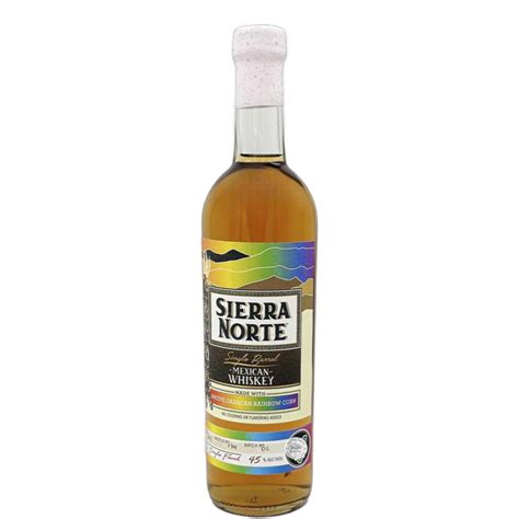 Sierra Norte Mexican Whiskey 750ml - Rainbow Corn