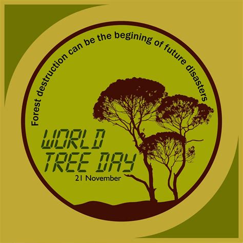 illustration vector of world tree day very suitable for banners ...