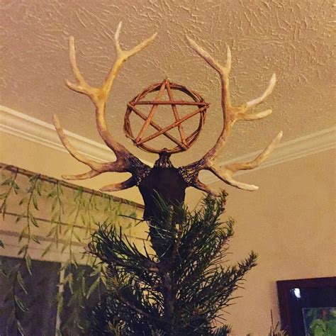 Dana on Instagram: “My completed Yule tree topper! We will put the rest of the decorations on in ...