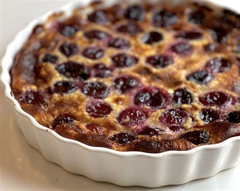 Cherry Clafoutis Recipe - Mon Petit Four®