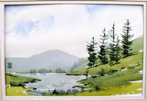 watercolor landscape easy - Google Search | Watercolor landscape paintings, Watercolor painting ...