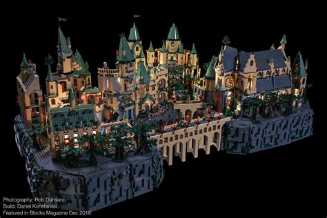 Blocks Mag: Harry Potter Hogwarts 01 | Lego architecture, Lego hogwarts, Lego harry potter moc