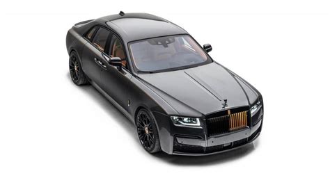 Mansory Brings 2021 Rolls-Royce Ghost In Touch With Its Golden Side ...