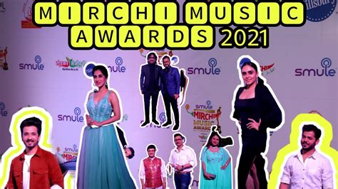 8th MARATHI MIRCHI MUSIC AWARDS 2021 | Complete Award Show RED CARPET - YouTube