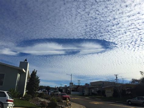 Cold front brings interesting cloud formations - Everything South City