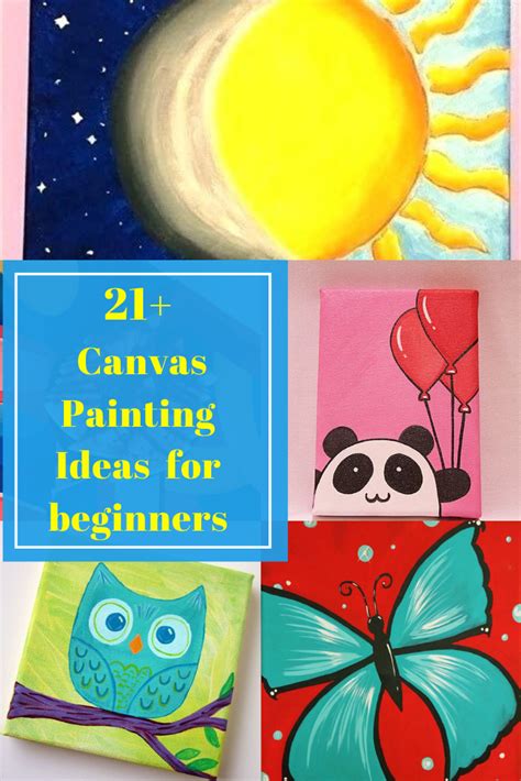 Kids Easy Canvas Painting Ideas for Beginners - Corbitt Oplace