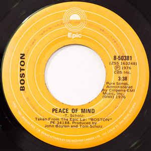 Boston - Peace Of Mind (1976, Vinyl) | Discogs