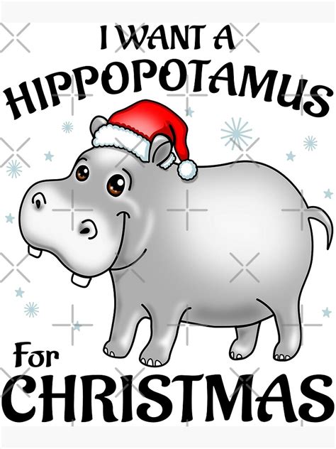 I Want A Hippopotamus For Christmas Lyrics Printable