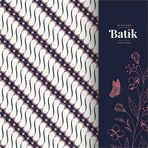 Premium Vector | Traditional indonesian batik art seamless pattern