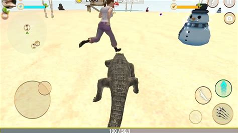 Crocodile Simulator Attack Game 3D Game || Crocodile Games || Fun Games - YouTube