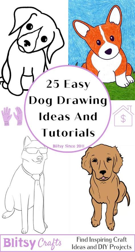 Dog Drawing Easy