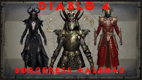 Diablo 4 Sorceress Talents - YouTube