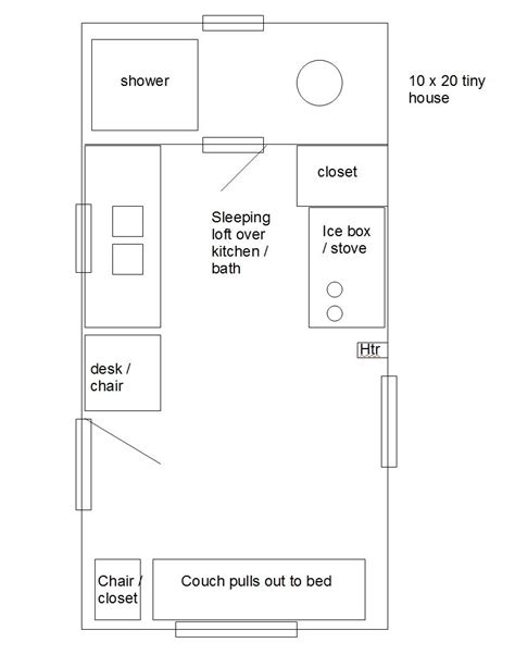 10X20 House Floor Plans - floorplans.click