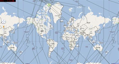 coordinate system - Rendering 3D timezones KML on a 2D map - Geographic ...