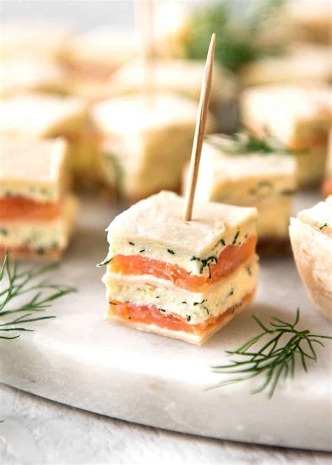 Smoked Salmon Appetizer Bites | RecipeTin Eats