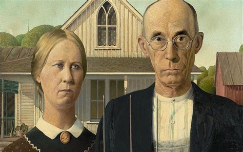 Grant Wood Paintings - Looking at the Best Grant Wood Artworks