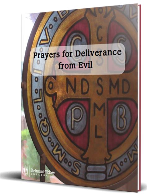 Prayers for Deliverance from Evil – Belmont Abbey College