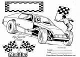 Street Stock Race Car Coloring Pages Sketch Page sketch template
