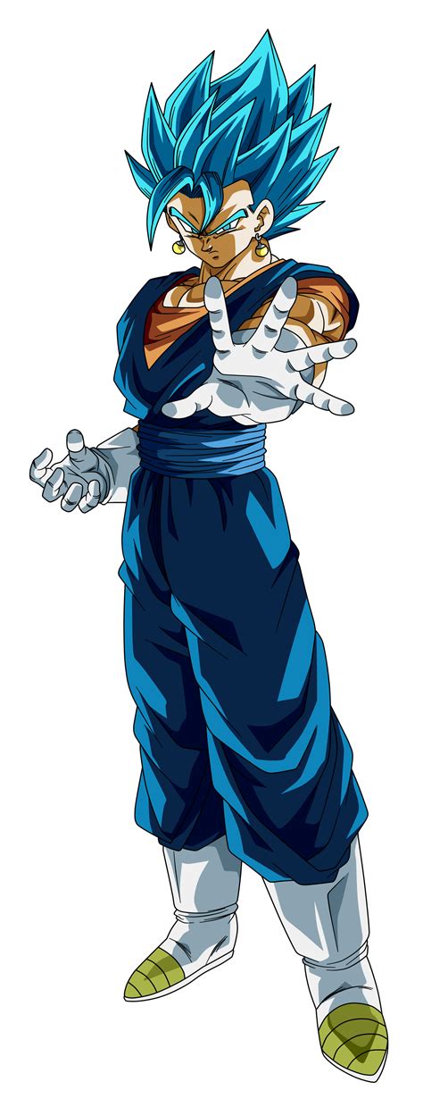 Vegito Super Saiyan Blue by crismarshall on DeviantArt | Dragon ball super manga, Anime dragon ...