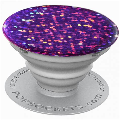 Purple glitter popsocket , sticker for popsocket, iridescent popsockets ...