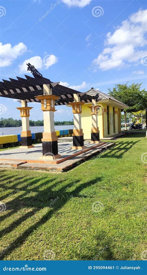 Tepian Tanjung Selor stock image. Image of landmark - 295094461